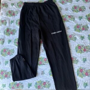 Lonely Ghost Black Sweatpants